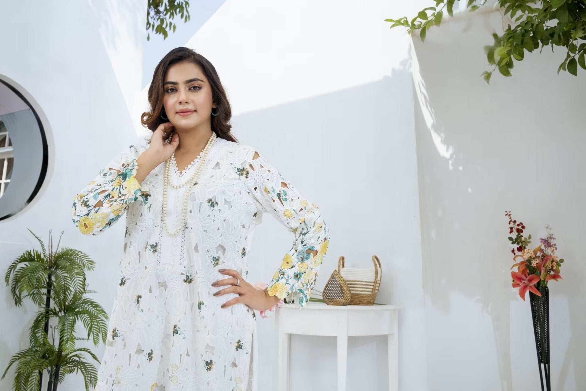 White Floral - Abeer Rasheed