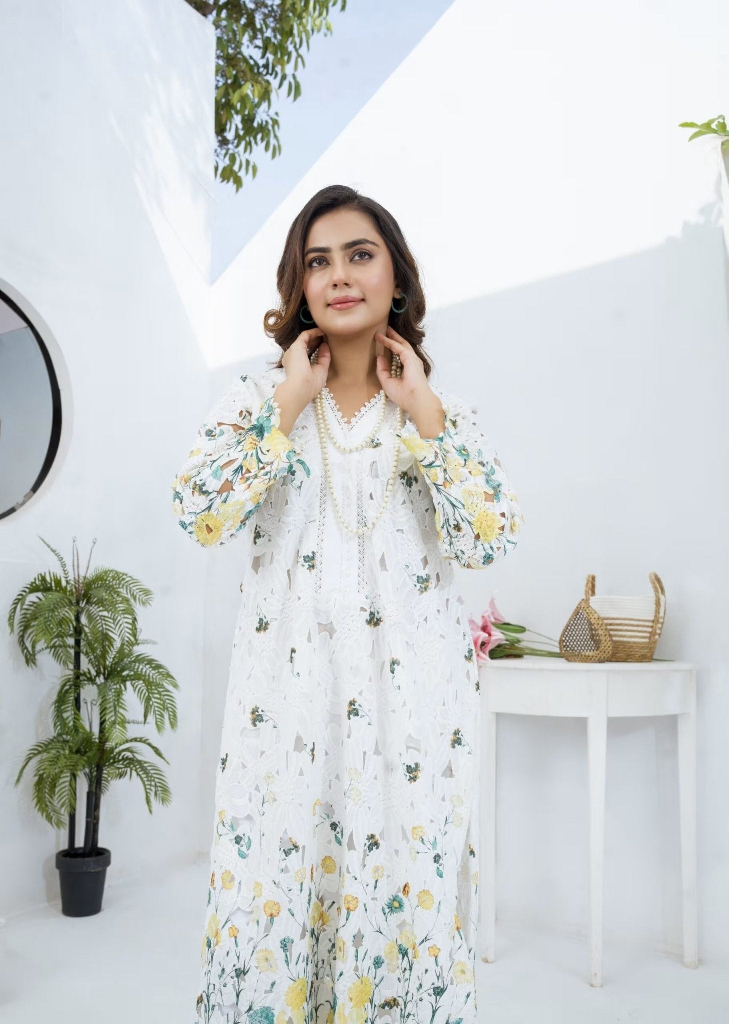 White Floral - Abeer Rasheed